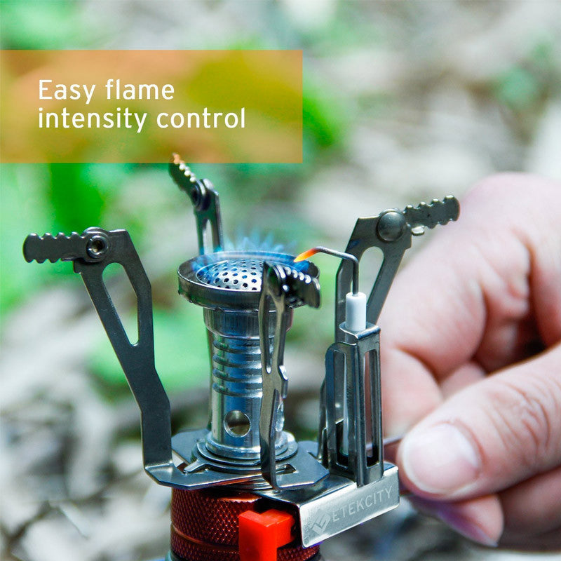 SleepinHike™ | Ultralight Portable Outdoor Pot Pan & Stove Set with Piezo Ignition