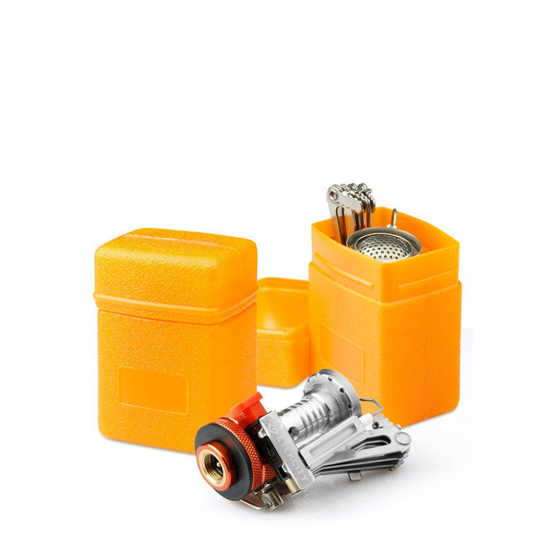 SleepinHike™ | Ultralight Portable Outdoor Pot Pan & Stove Set with Piezo Ignition