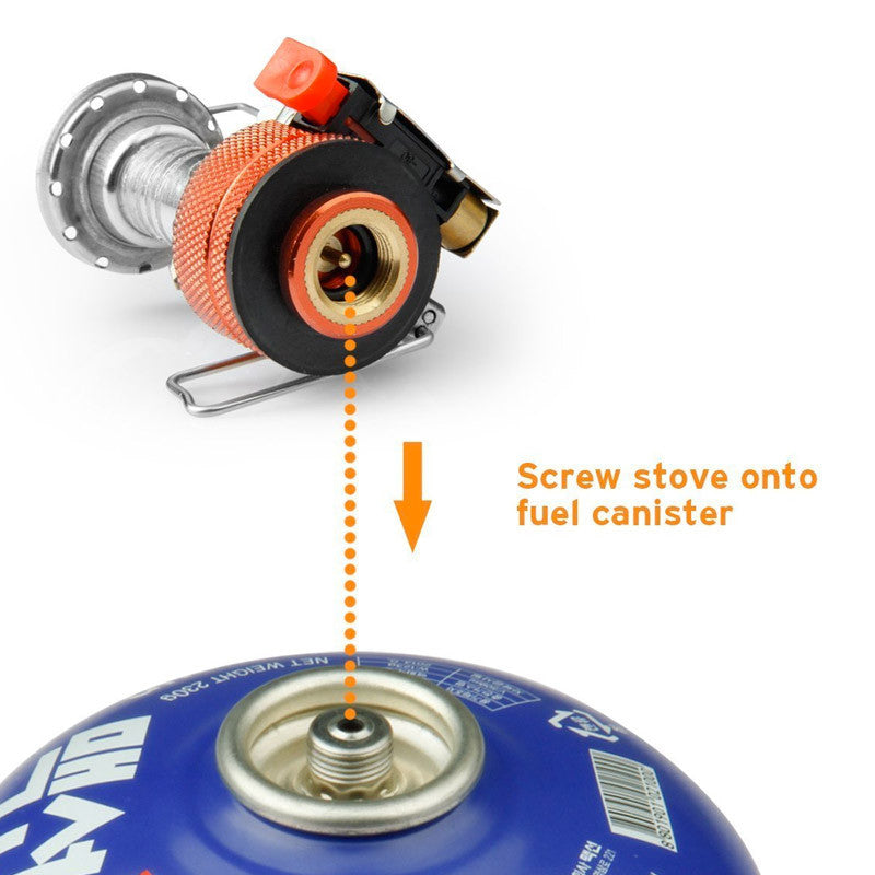 SleepinHike™ | Ultralight Portable Outdoor Pot Pan & Stove Set with Piezo Ignition