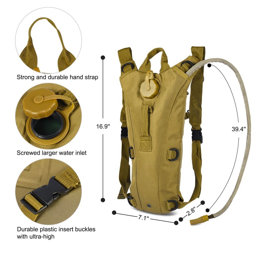 SleepinHike™ | Hydration Backpack with 3L Bladder