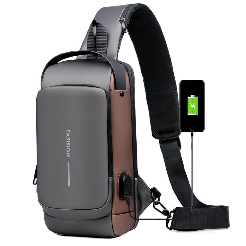 SleepinHike™ | ⚡USB Charging⚡ Outdoor Anti-theft Sling Bag