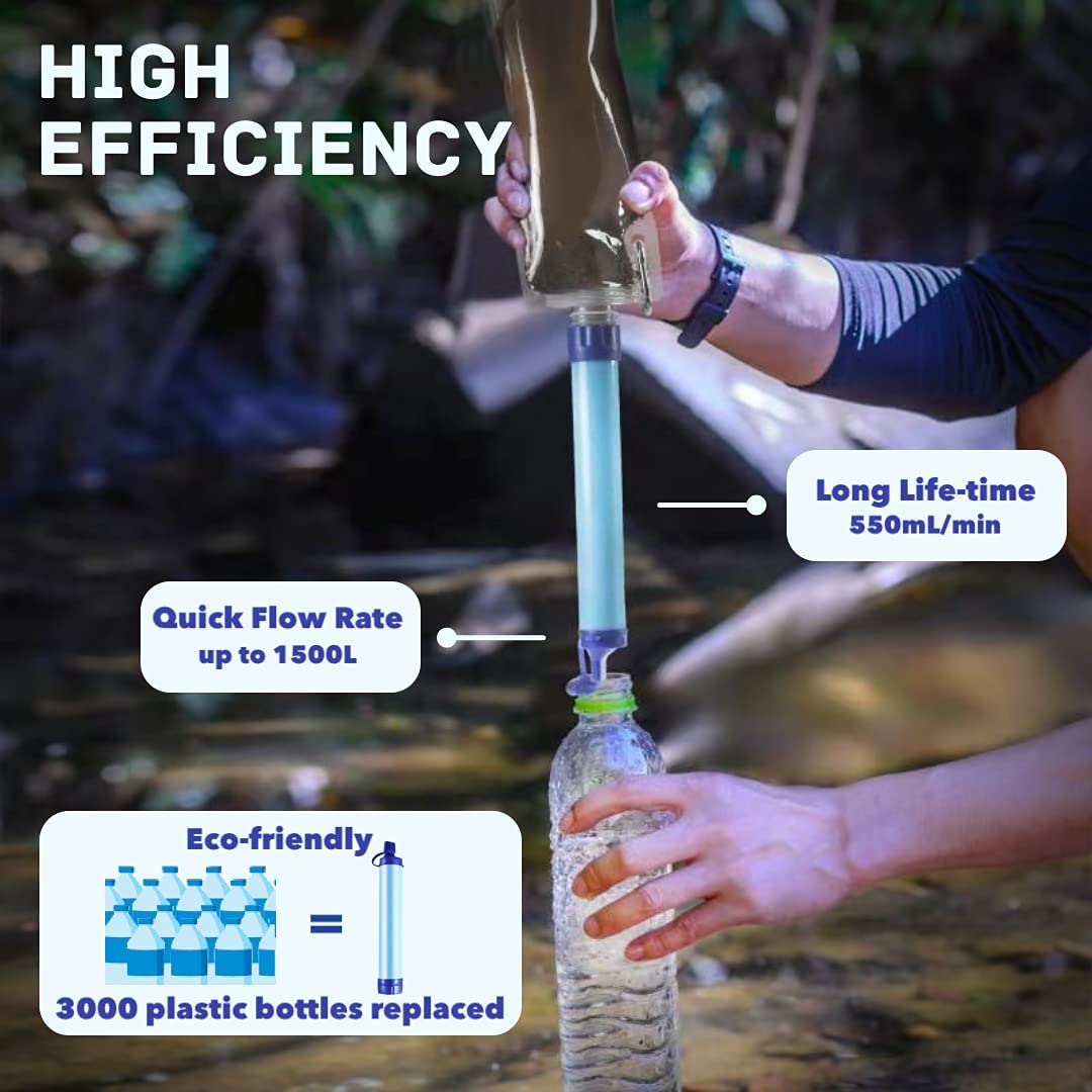 SleepinHike™ | Portable Personal Water Filter Straw