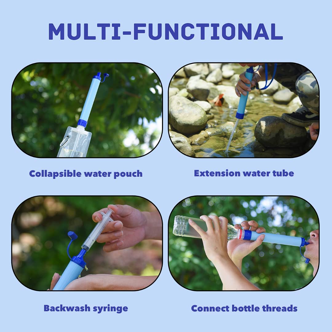SleepinHike™ | Portable Personal Water Filter Straw
