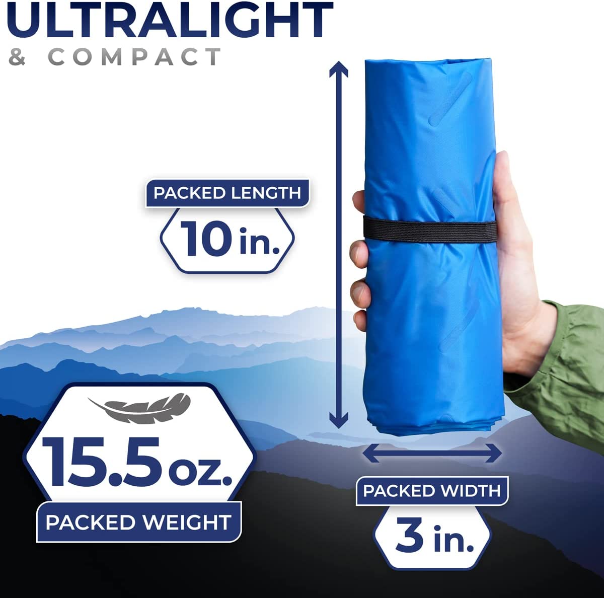 SleepinHike™ | Waterproof Sleeping Pad for Camping (Standard Version - No Pillow)