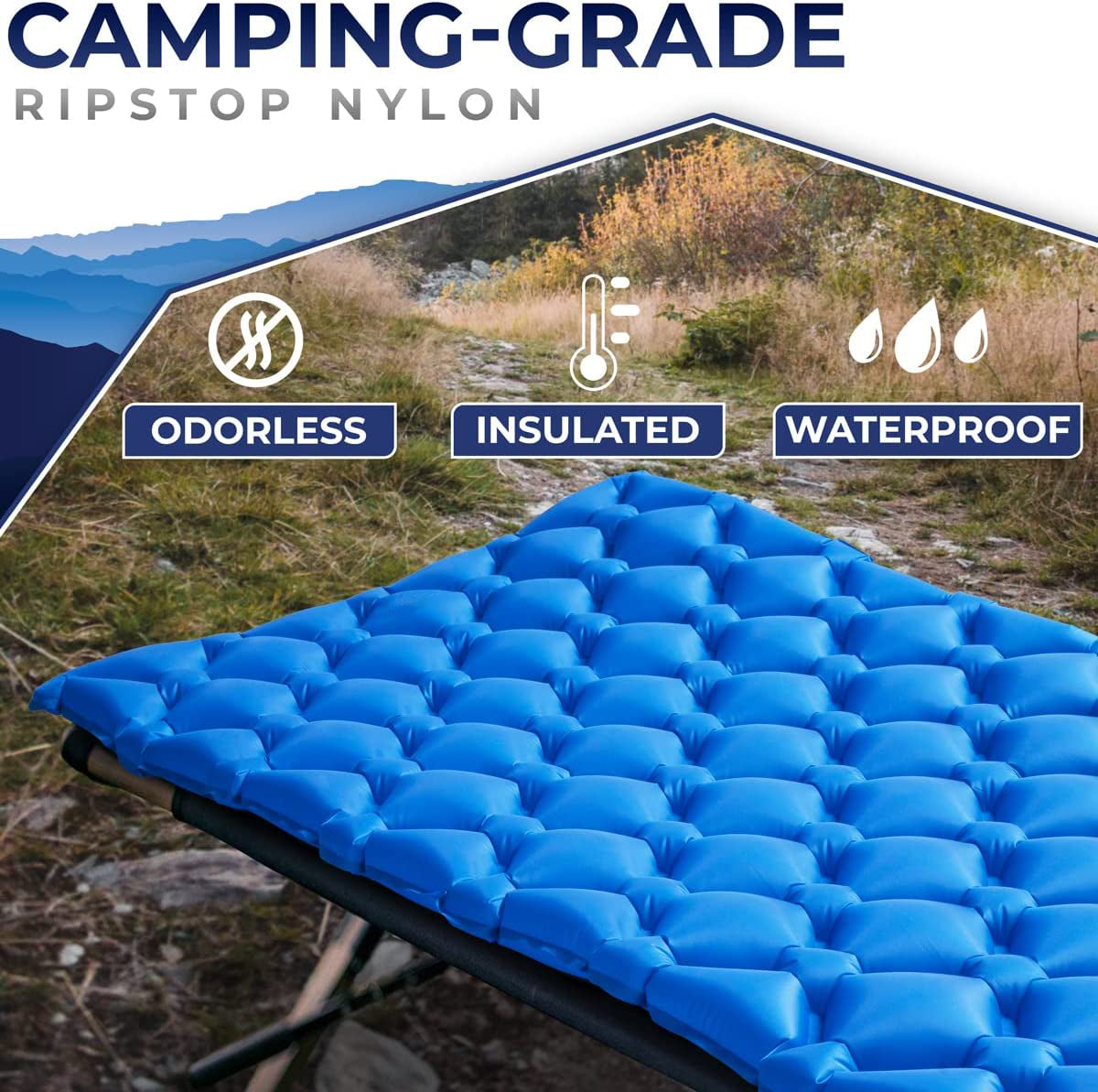 SleepinHike™ | Waterproof Sleeping Pad for Camping (Standard Version - No Pillow)