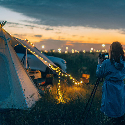 SleepinHike™ | String Lights for Camping | USB/BATTERY/SOLAR POWERED