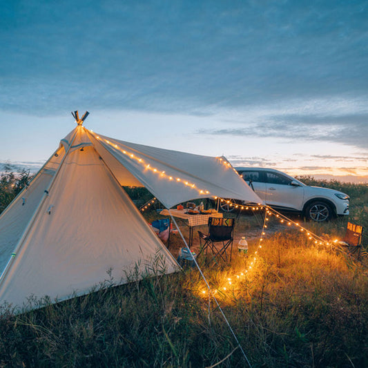 SleepinHike™ | String Lights for Camping | USB/BATTERY/SOLAR POWERED