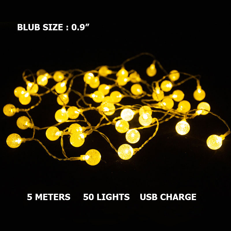 SleepinHike™ | String Lights for Camping | USB/BATTERY/SOLAR POWERED