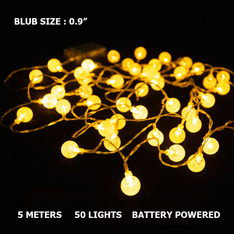SleepinHike™ | String Lights for Camping | USB/BATTERY/SOLAR POWERED