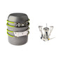 SleepinHike™ | Ultralight Portable Outdoor Pot Pan & Stove Set with Piezo Ignition